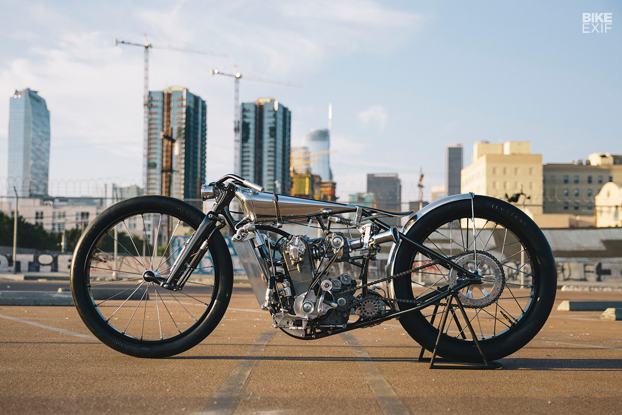Moto personnalisée KTM suralimentée par Hazan Motorworks