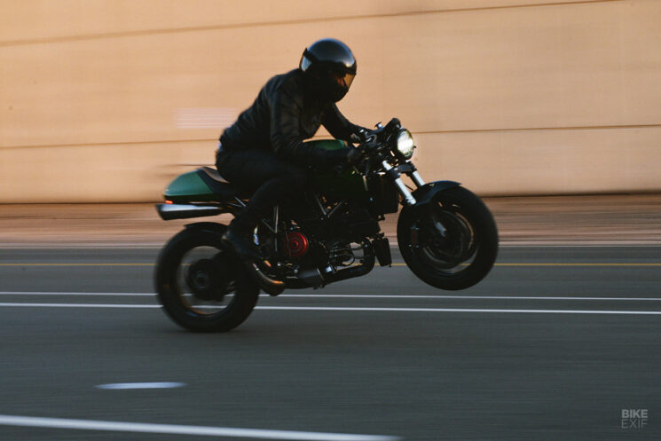 Ducati 1198 SportClassic café racer hybride par Worthing Classics et Stradafab