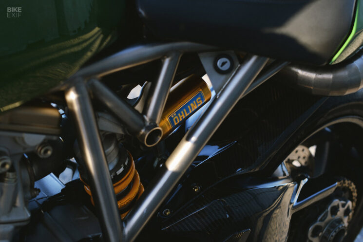 Ducati 1198 SportClassic café racer hybride par Worthing Classics et Stradafab
