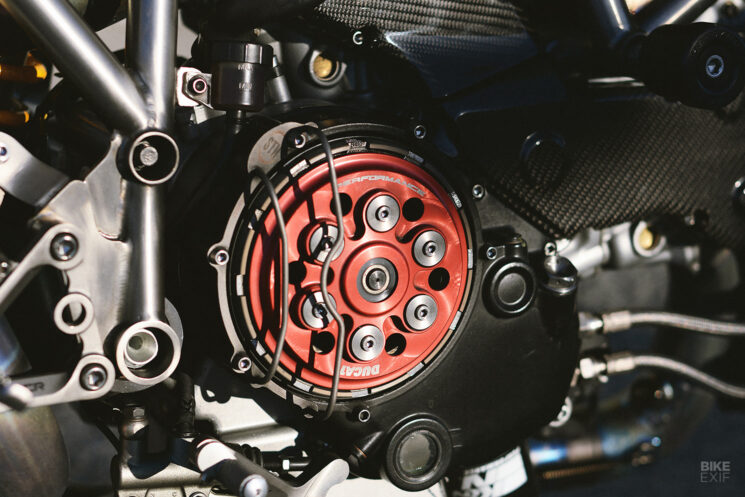 Ducati 1198 SportClassic café racer hybride par Worthing Classics et Stradafab