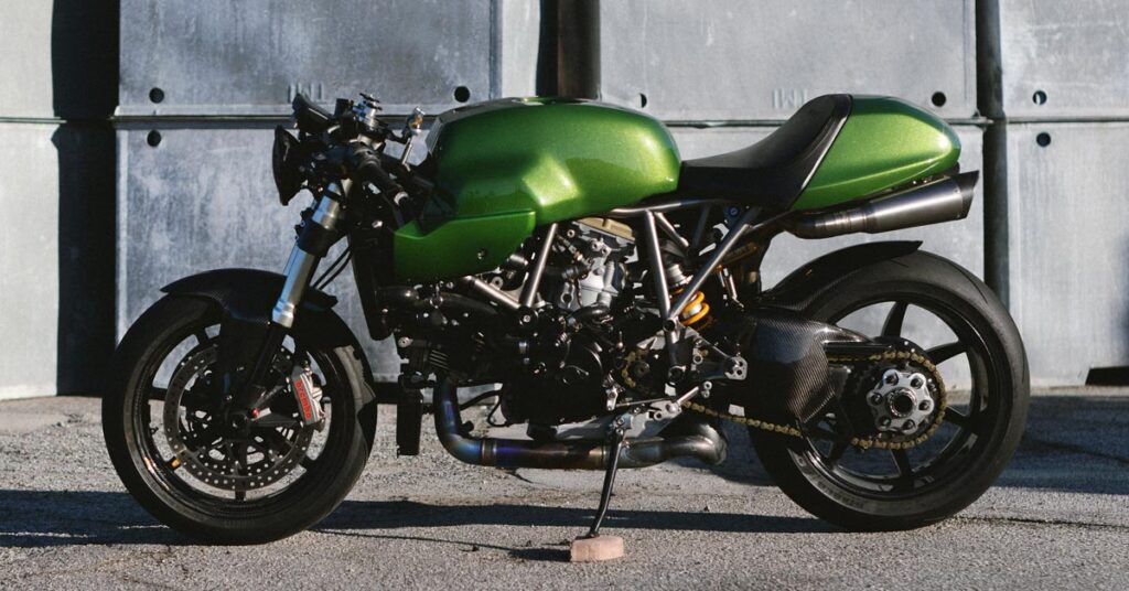 Supersport Classic : Une Ducati 1198 SportClassic hybride de Californie
