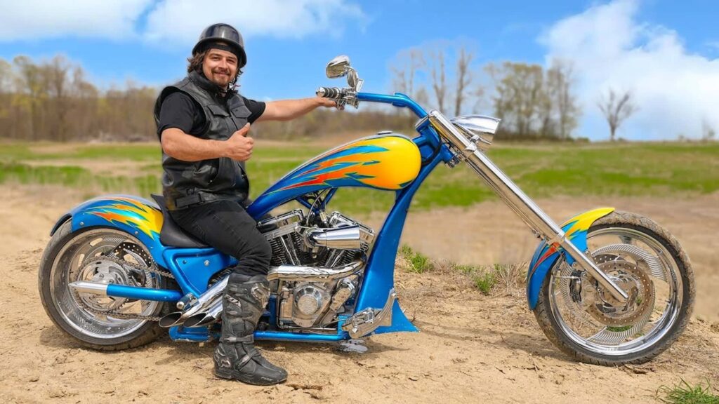 Ce Chopper personnalisé n’a jamais été destiné au tout-terrain