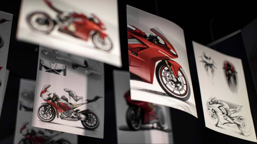 Ducati est très fier de l'histoire d'origine de la Panigale V4