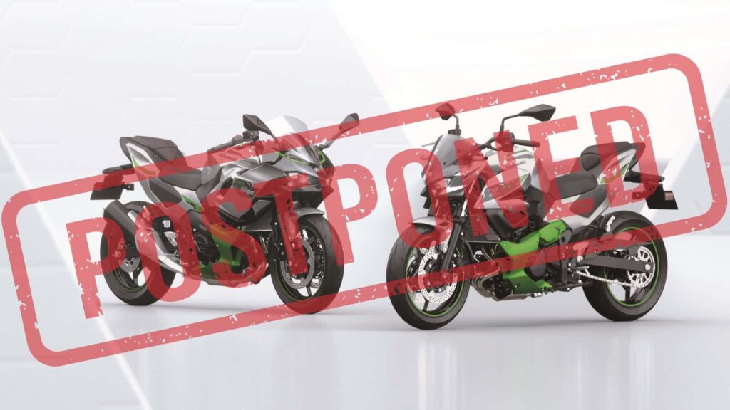 La date de sortie des Kawasaki Ninja 7 et Z7 hybrides est repoussée