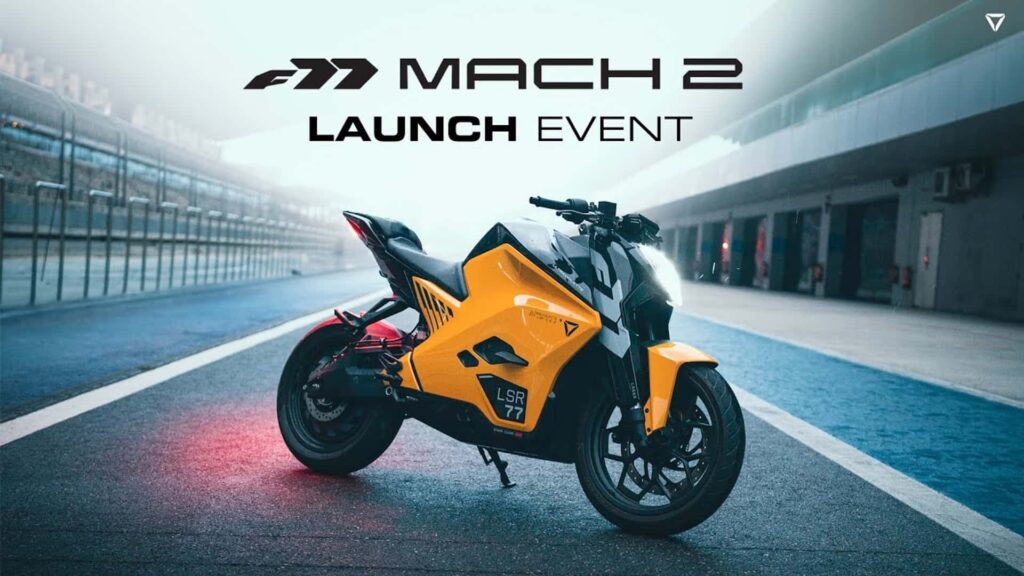 La moto électrique F77 Mach 2 d'Ultraviolette devrait arriver aux États-Unis
