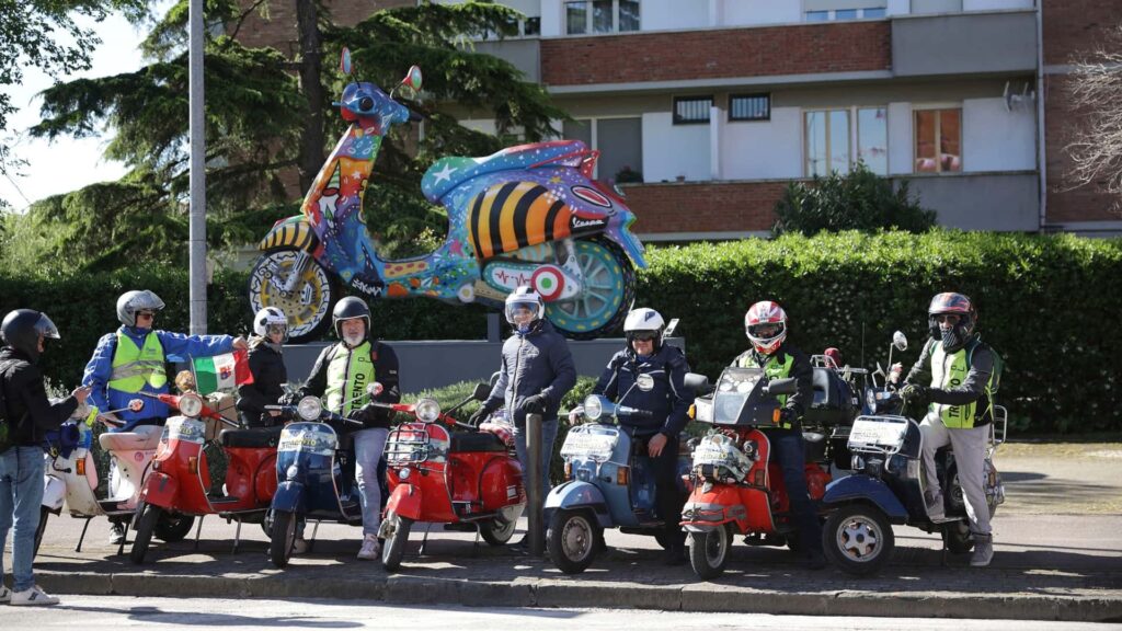 Les Journées mondiales Vespa ont accueilli plus de 20 000 fans en Italie