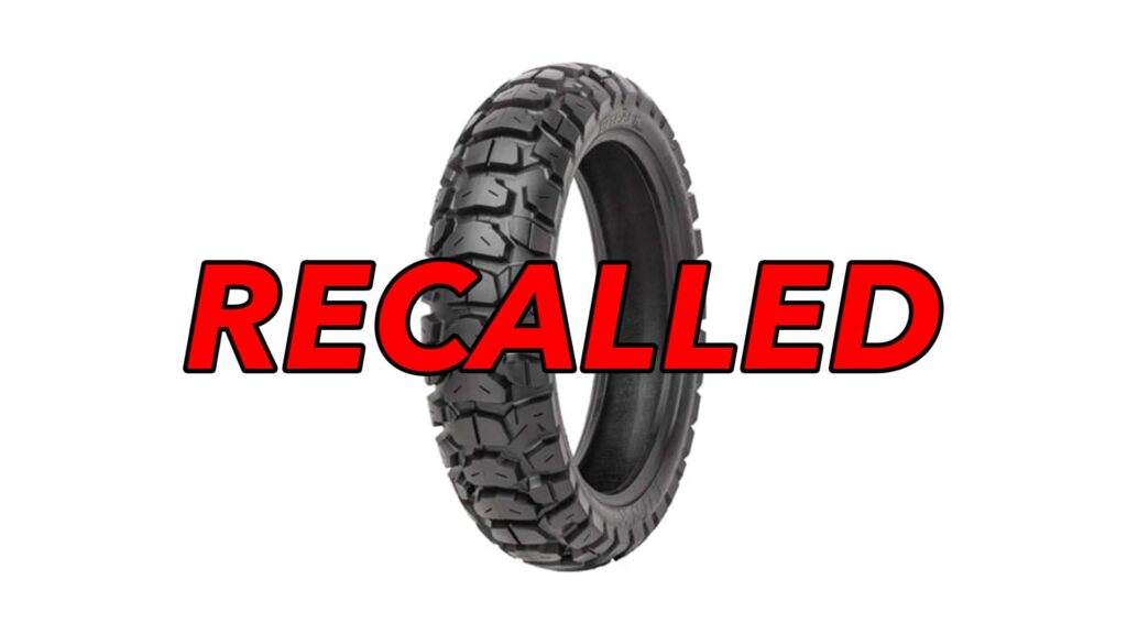 Rocky Mountain ATV/MC rappelle les pneus Tusk 2Track Adventure