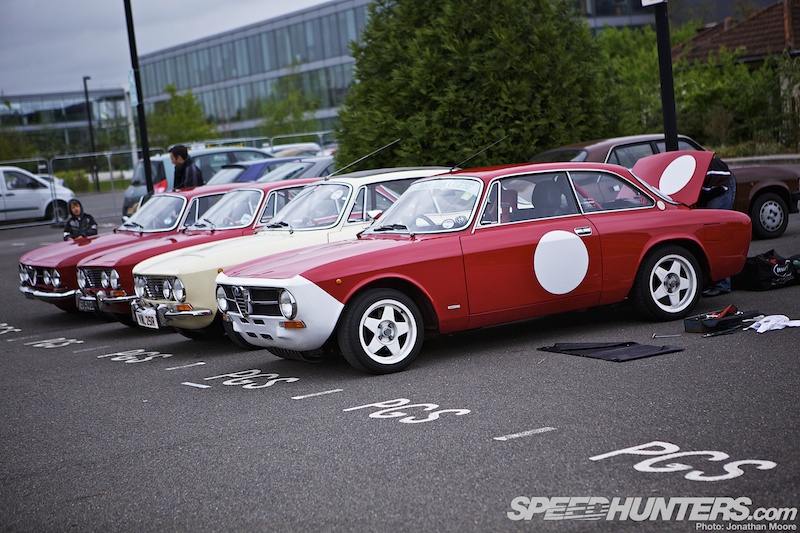 The 2012 Auto Italia show at Brooklands, Weybridge, UK, 5 May 2012