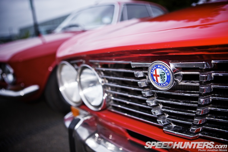 The 2012 Auto Italia show at Brooklands, Weybridge, UK, 5 May 2012