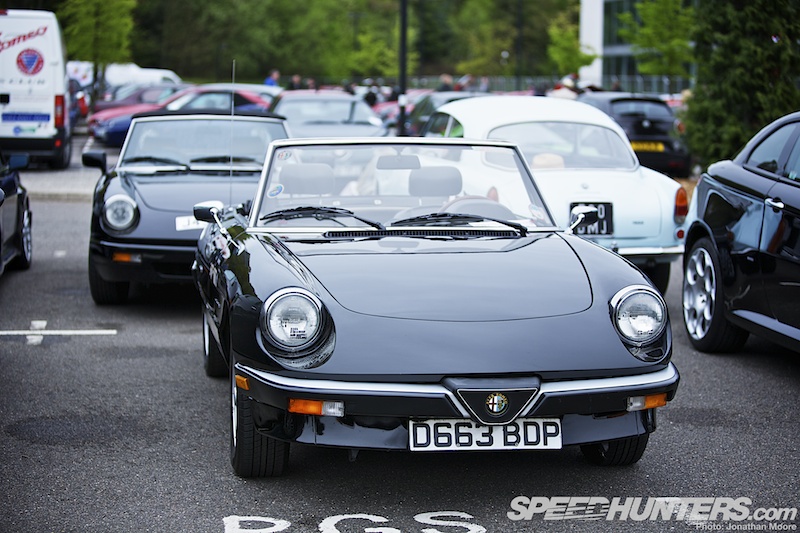 The 2012 Auto Italia show at Brooklands, Weybridge, UK, 5 May 2012