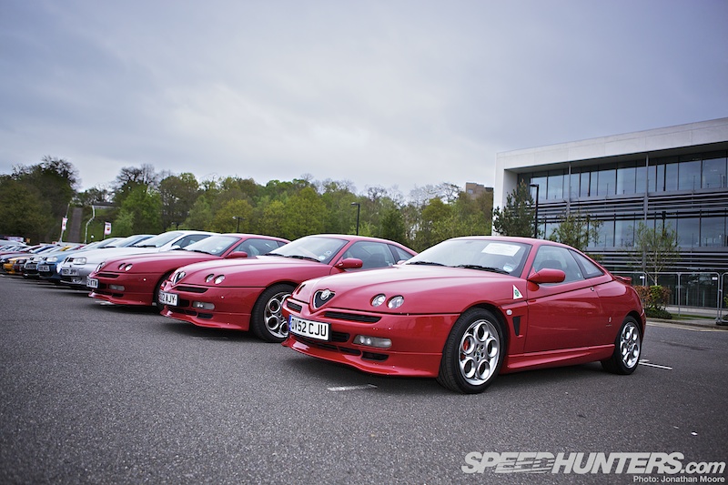 The 2012 Auto Italia show at Brooklands, Weybridge, UK, 5 May 2012