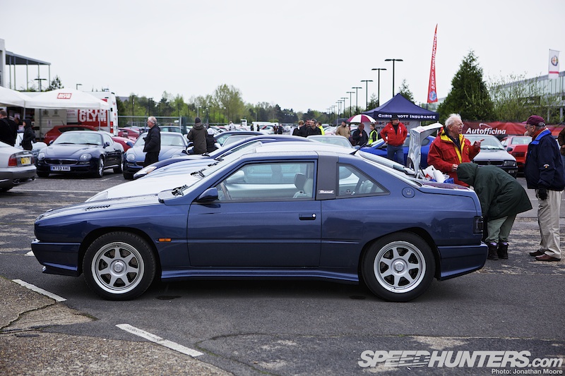The 2012 Auto Italia show at Brooklands, Weybridge, UK, 5 May 2012