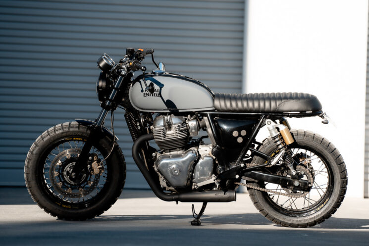 Scrambler Royal Enfield Interceptor 650 par Purpose Built Moto