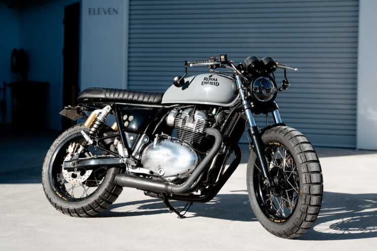 Scrambler Royal Enfield Interceptor 650 par Purpose Built Moto