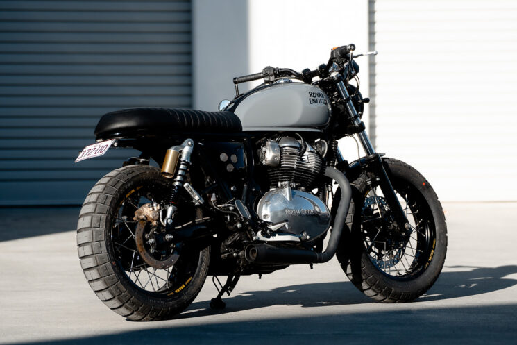 Scrambler Royal Enfield Interceptor 650 par Purpose Built Moto