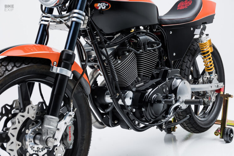Traqueur de rue Harley Sportster 1993 par Mule