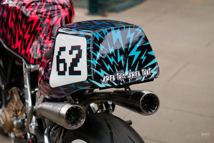 Ducati 900 SS personnalisée par Sticky's Speed Shop