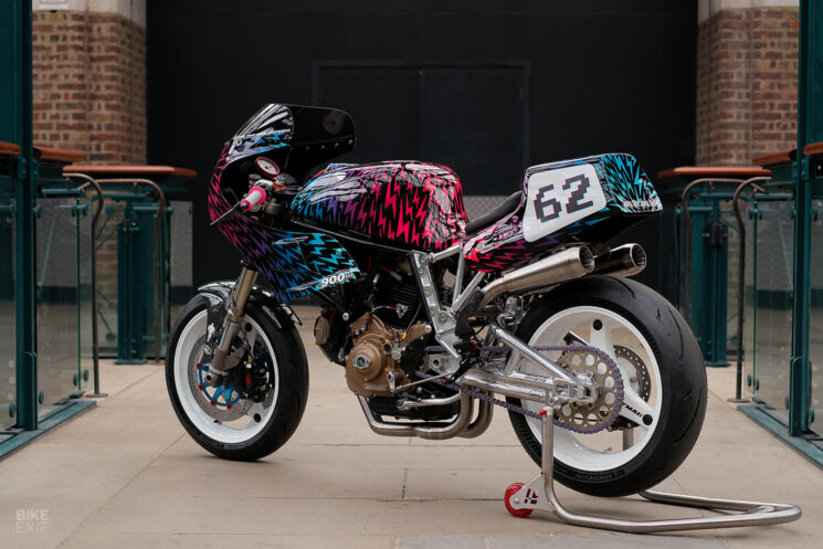 Ducati 900 SS personnalisée par Sticky's Speed Shop