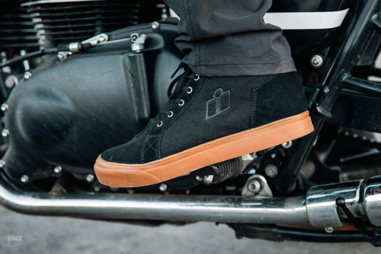 Test des baskets moto Icon Carga CE