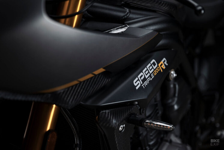 Breitling x Triumph Speed ​​Triple 1200 RR édition limitée