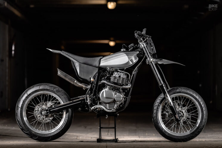 Supermotard Beta M4 personnalisé par Emporio Elaborazioni Meccaniche