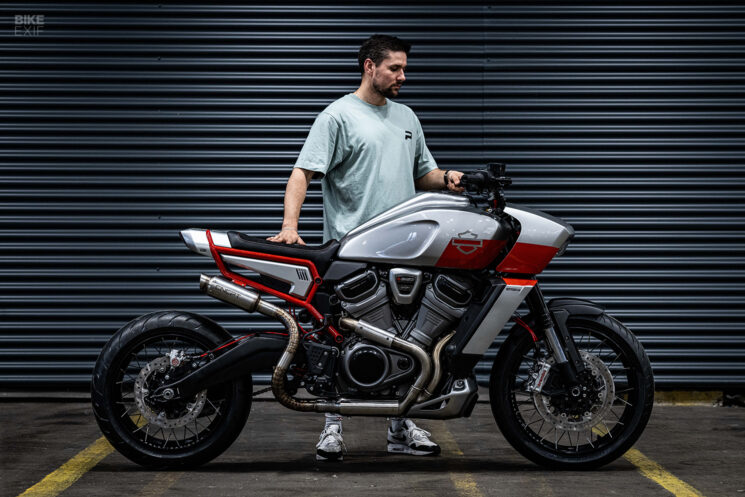 Harley Pan America personnalisée par Powerbrick