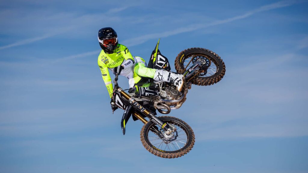 Triumph prend un bon départ en motocross
