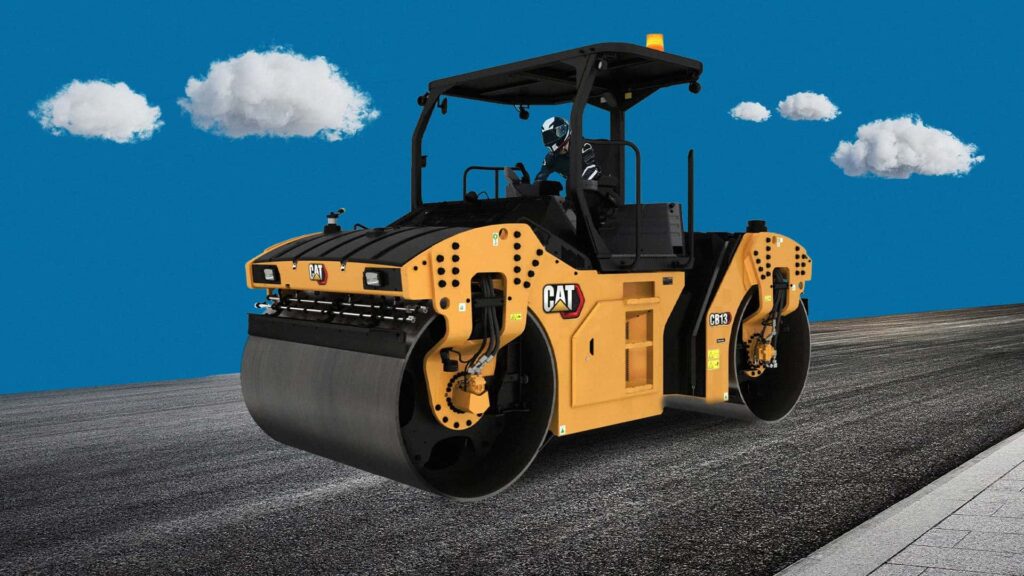 Un rouleau compresseur est une moto : voici pourquoi