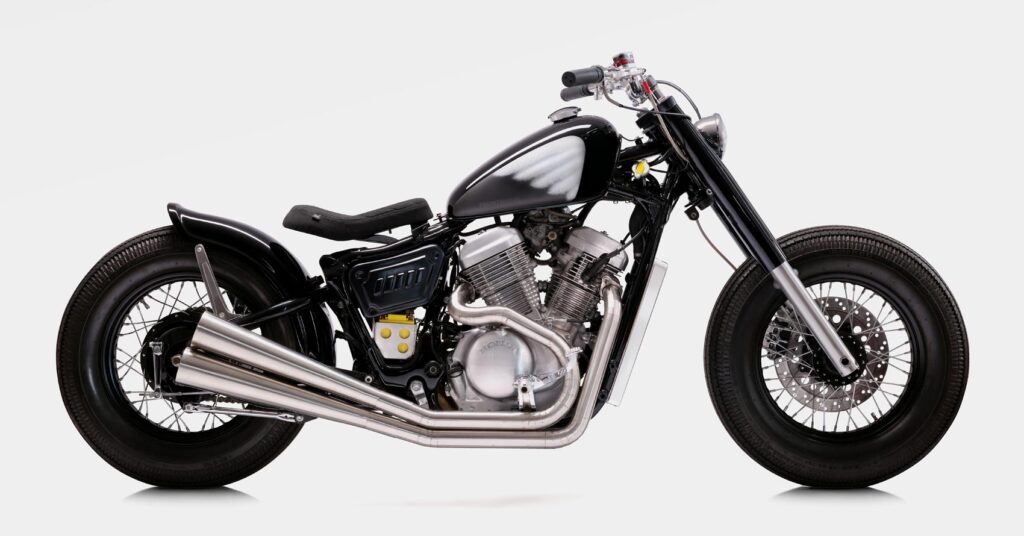 Black Steed : un superbe bobber Honda Shadow d'Indonésie