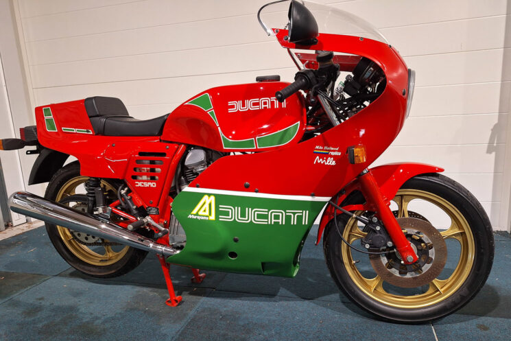 Ducati MHR Mille 1985 chez Iconic Motorbikes