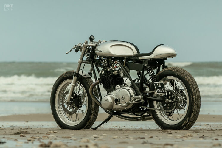 Café racer Norton Commando 1975 par FCR Original