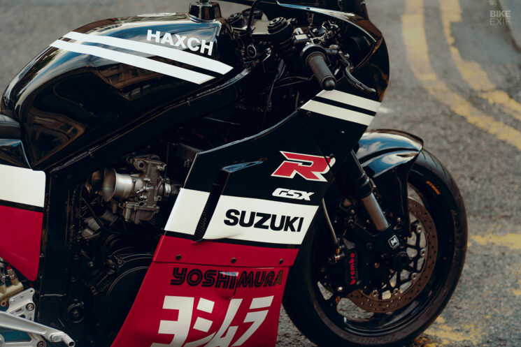 Suzuki GSX-R1100 customisée par HAXCH Moto