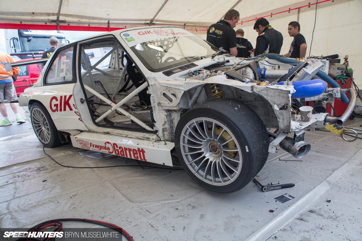 BMW E30 DTM M3 Gatebil Mantorp Parc -13