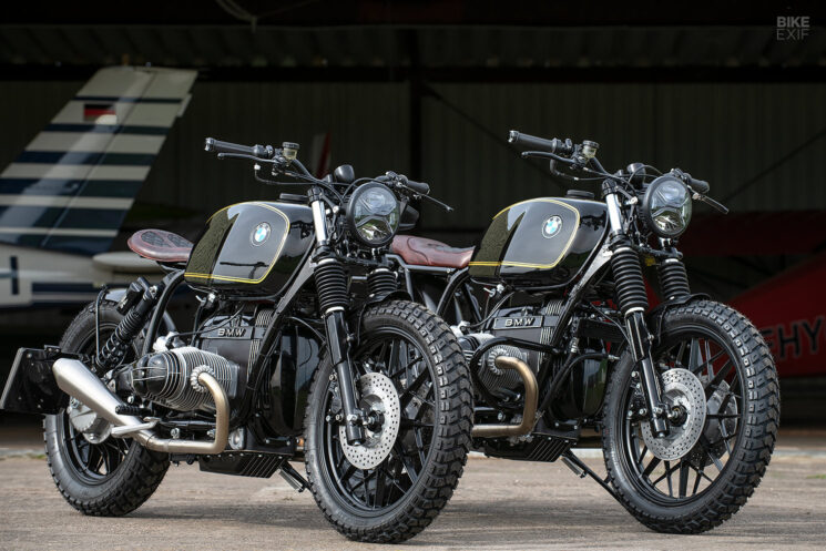 Scramblers BMW R100 assortis par HB-Custom
