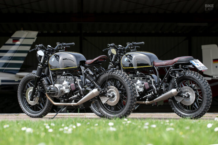 Scramblers BMW R100 assortis par HB-Custom