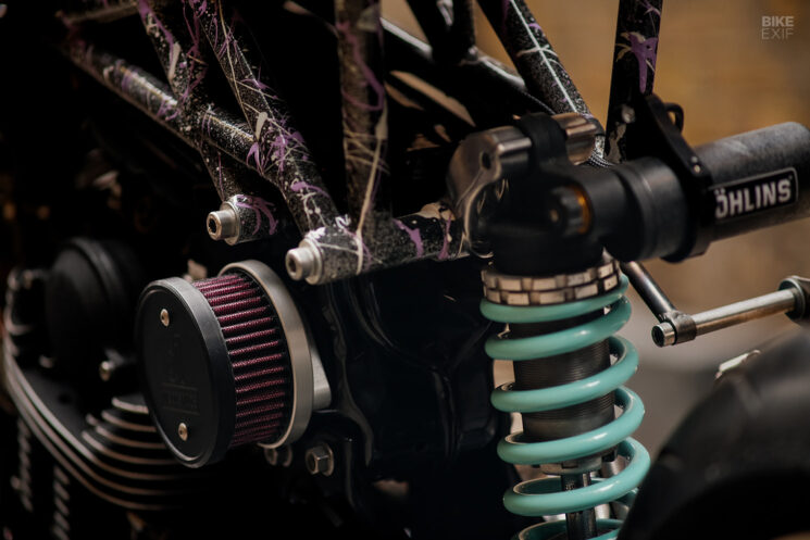 Yamaha TR1 café racer par Jimbo Turner
