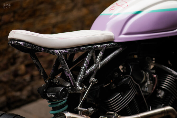 Yamaha TR1 café racer par Jimbo Turner