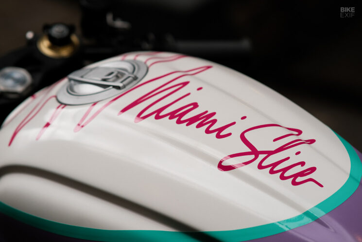 Yamaha TR1 café racer par Jimbo Turner