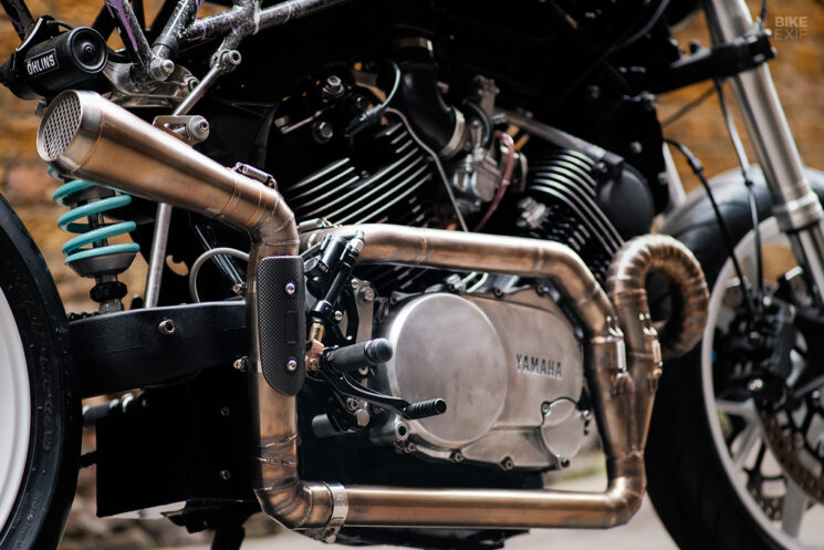 Yamaha TR1 café racer par Jimbo Turner