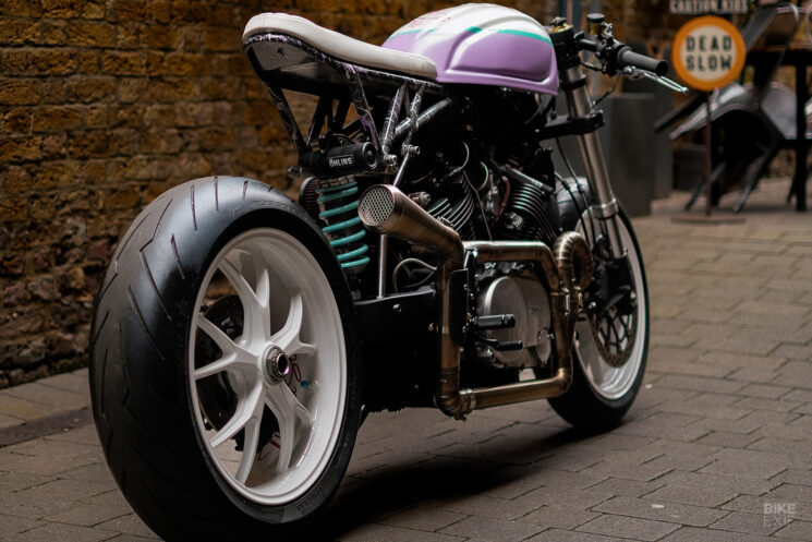 Yamaha TR1 café racer par Jimbo Turner