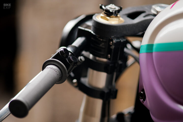 Yamaha TR1 café racer par Jimbo Turner