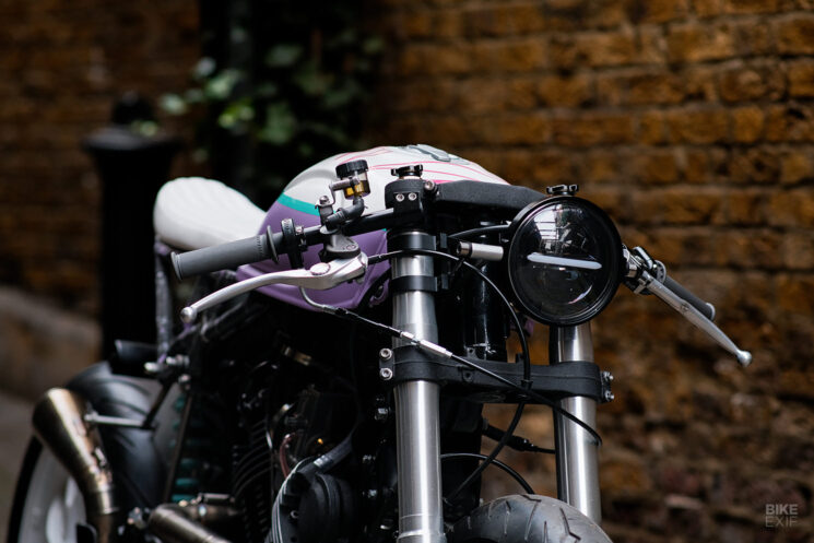 Yamaha TR1 café racer par Jimbo Turner