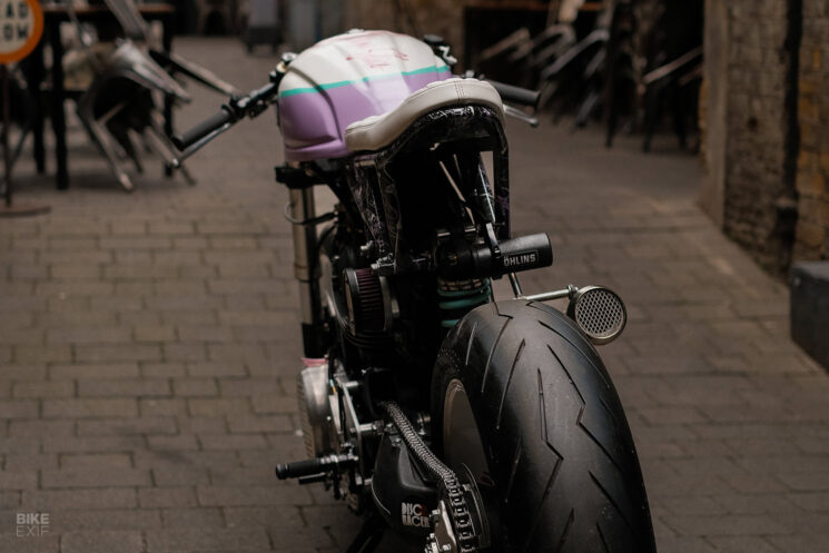 Yamaha TR1 café racer par Jimbo Turner