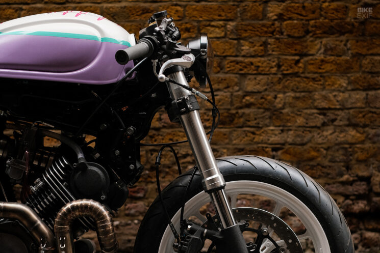 Yamaha TR1 café racer par Jimbo Turner