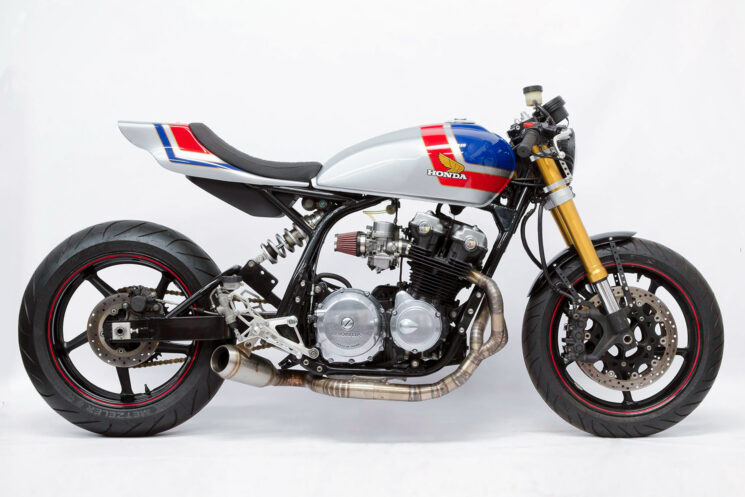 Honda CB750 street tracker par LBC Motorcycles