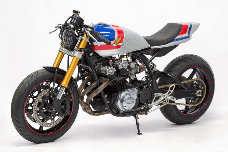 Honda CB750 street tracker par LBC Motorcycles