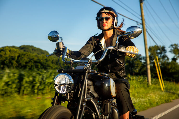 Indian Scout personnalisé pour Nikki Lane par Brittney Olsen