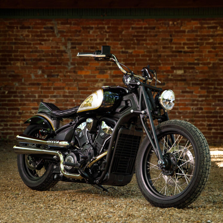 Indian Scout personnalisé pour Nikki Lane par Brittney Olsen