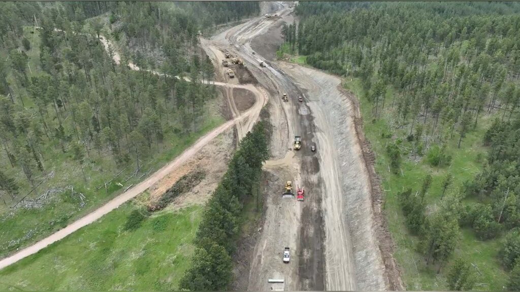L'une des principales autoroutes menant à Sturgis est en construction et ne sera pas réparée avant 2027