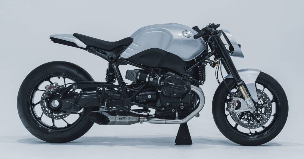 Le Futuriste : Un café racer BMW R nineT chargé de pièces imprimées en 3D